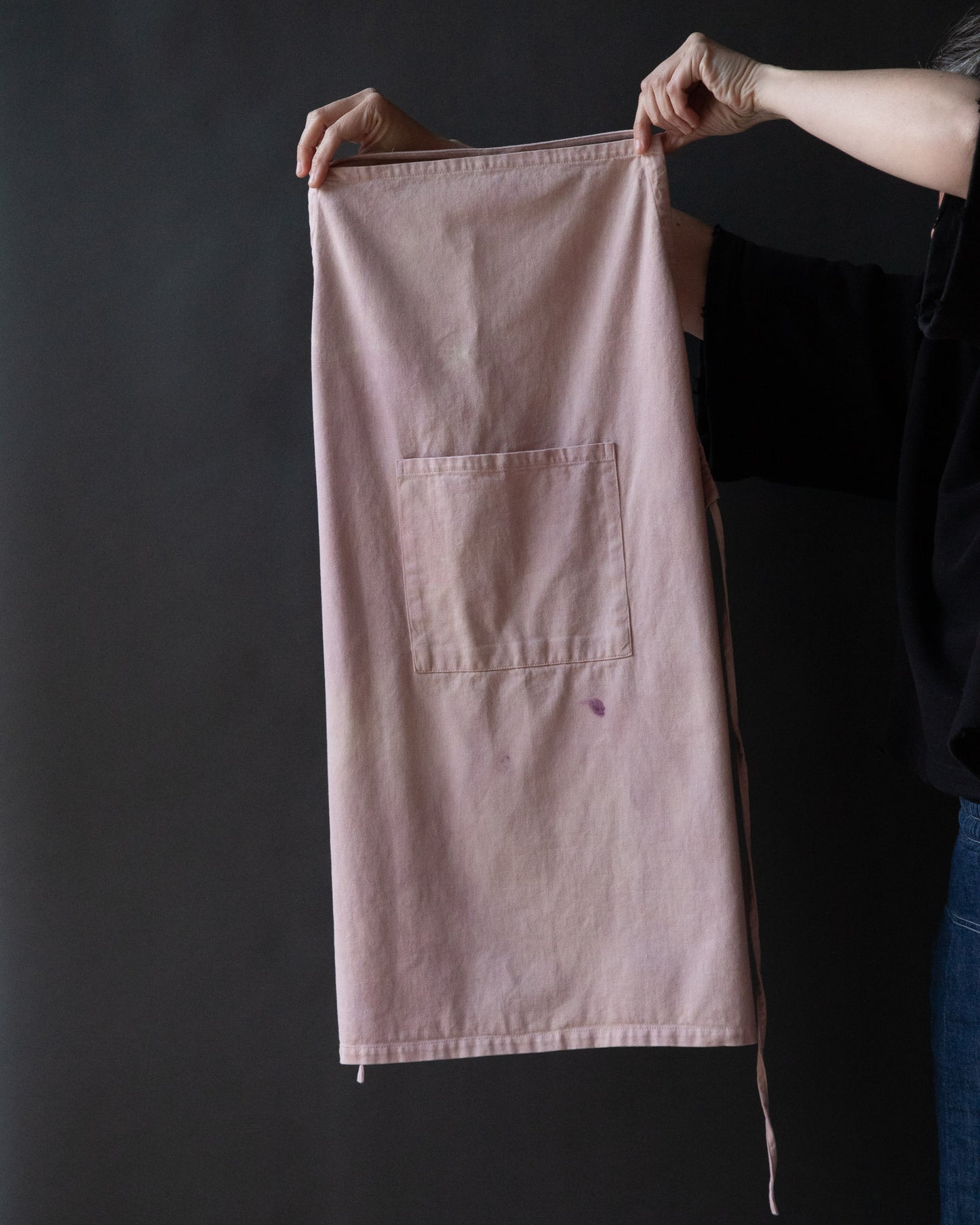 Naturally Dyed Apron - Organic Cotton