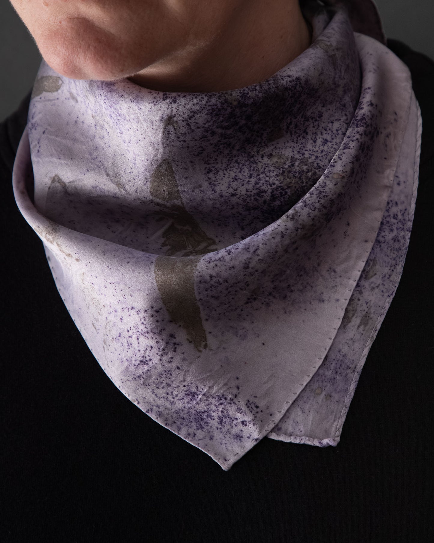 Small Square Silk Scarf