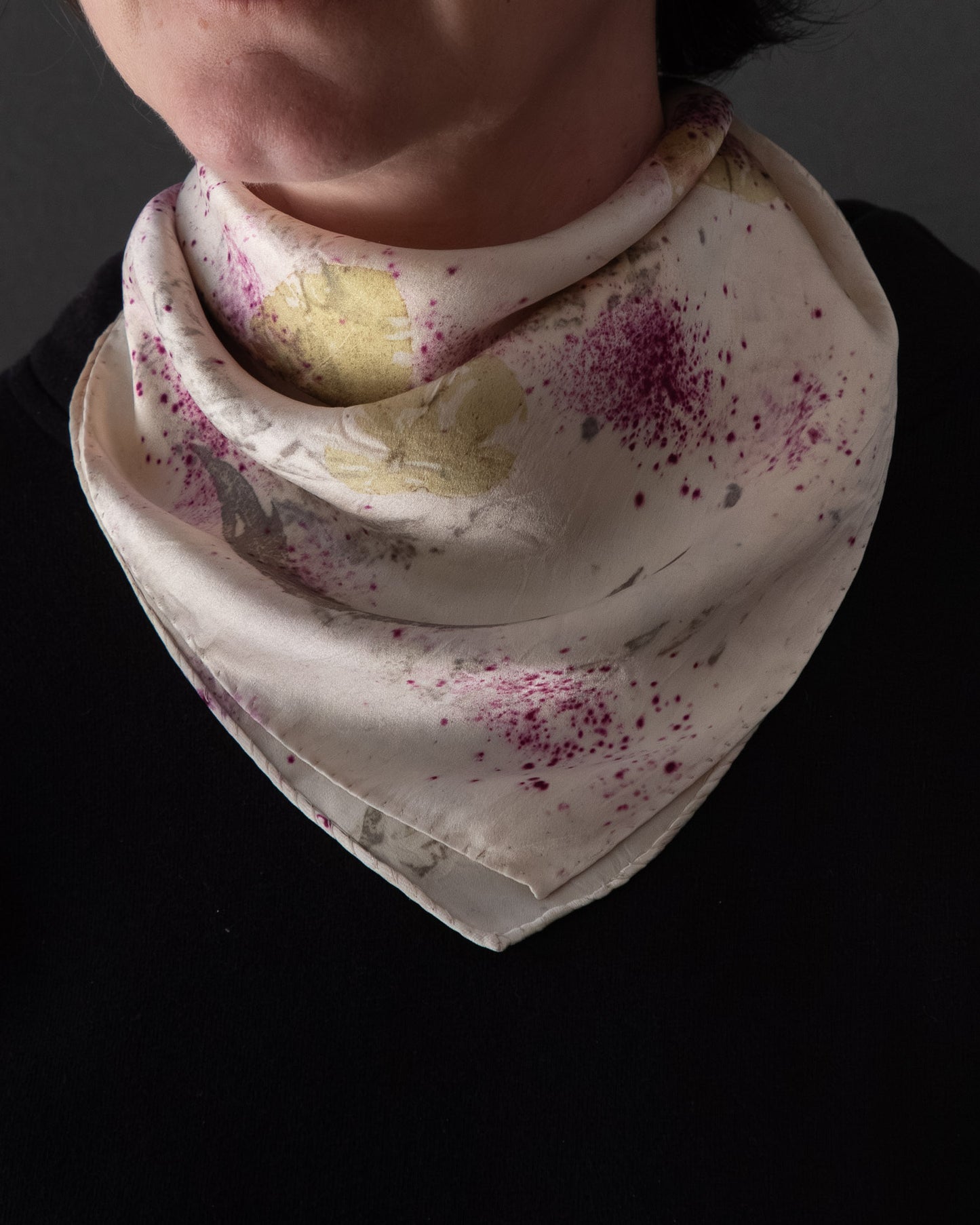 Small Square Silk Scarf