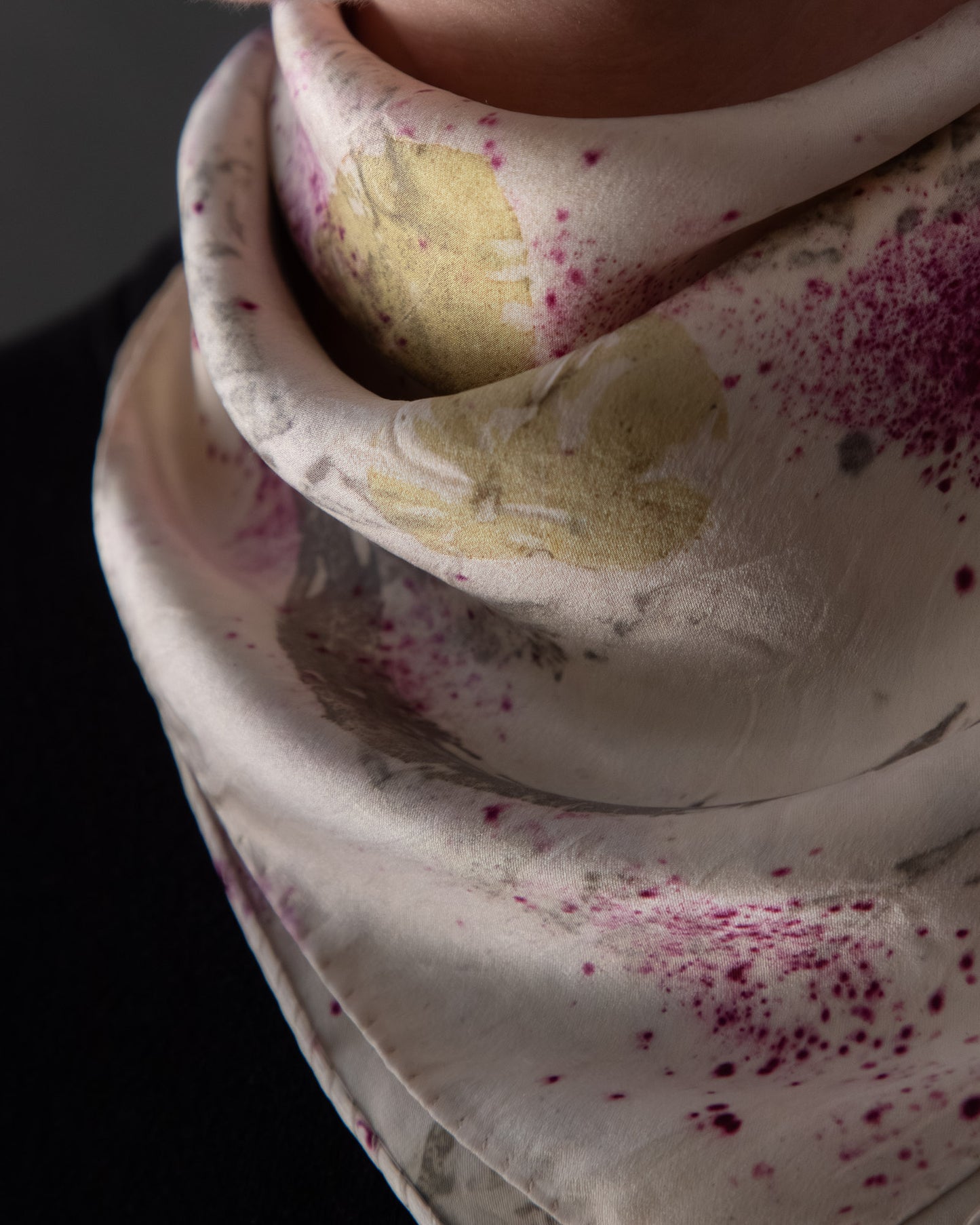 Small Square Silk Scarf