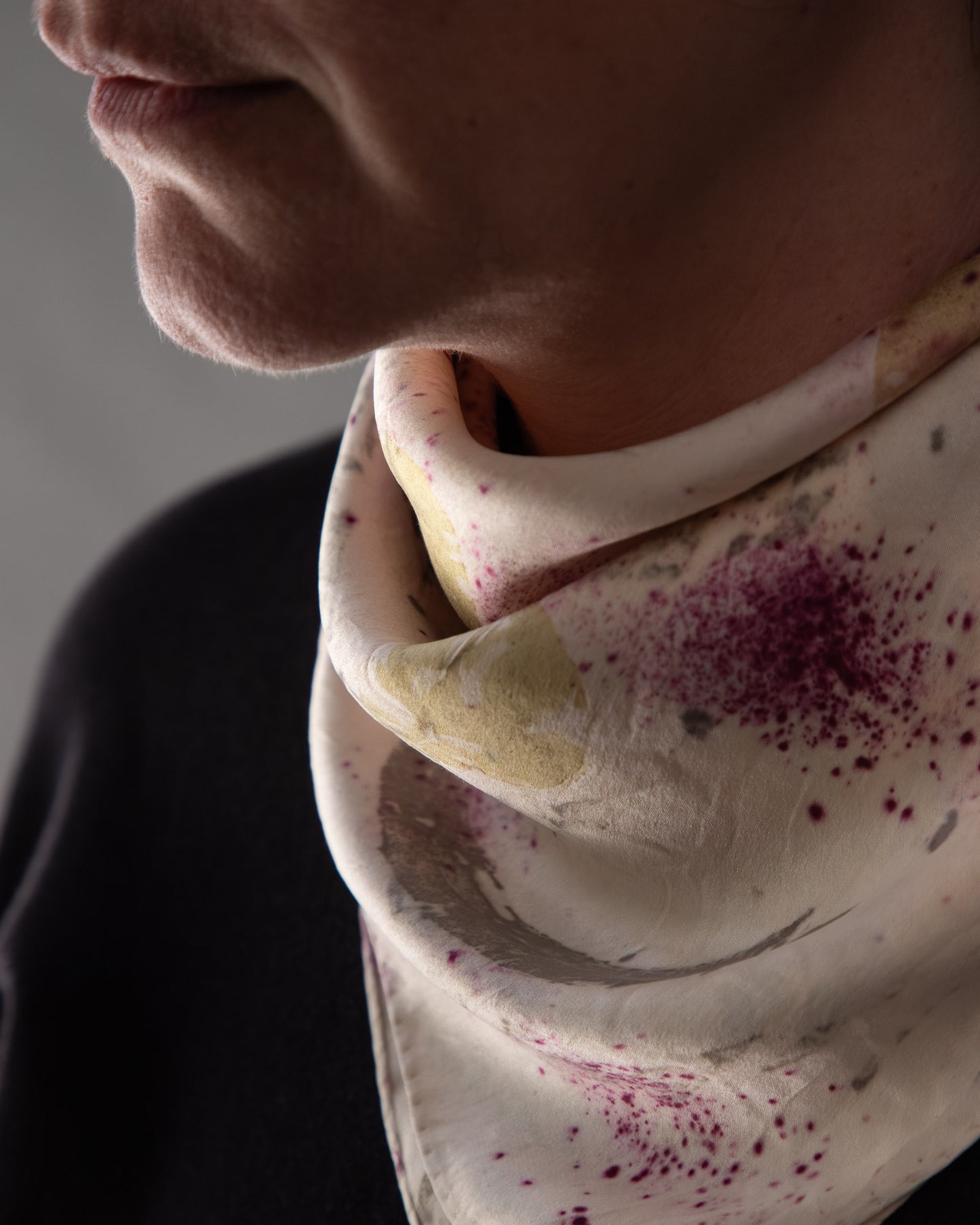 Small Square Silk Scarf