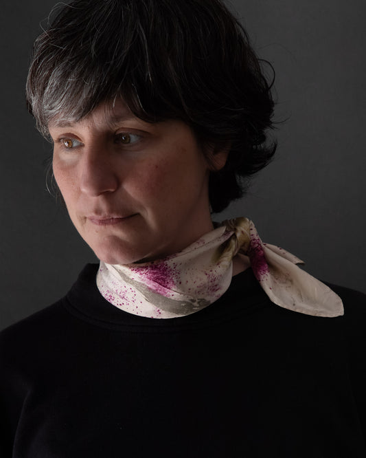 Small Square Silk Scarf